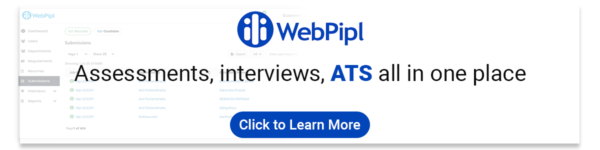 Assessment, interviews, ATS all in one place