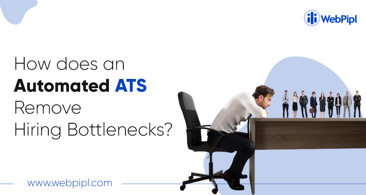 How does an automated ATS remove hiring bottlenecks?